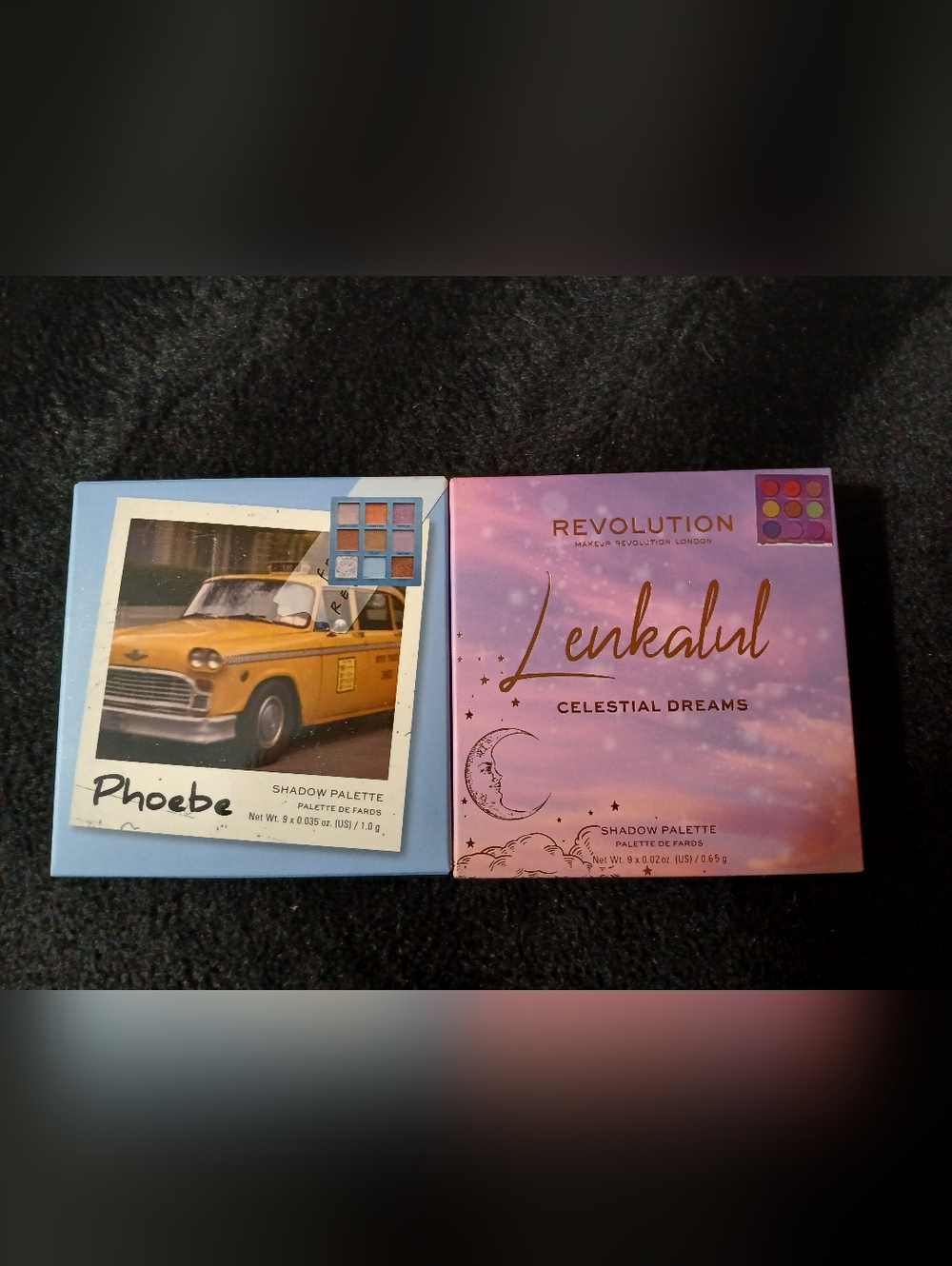 Lot of Two Revolution Friends Phoebe & Lenakuhl Eyeshadow Palettes NEW